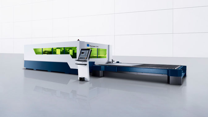 Masini Trumpf cu laser